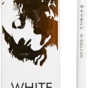 قلم رصاص فحمي C73020-W من ماريس، أبيض