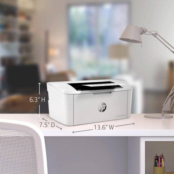 HP طابعة ليزر جيت برو M15w لاسلكية احادية اللون، تعمل مع اليكسا (W2G51A) - Image 3